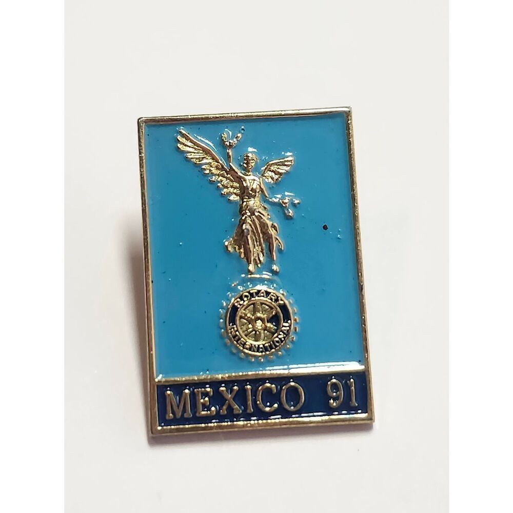 Rotary International Mexico Convention June 1991 Collectible Enamel Lapel Pin